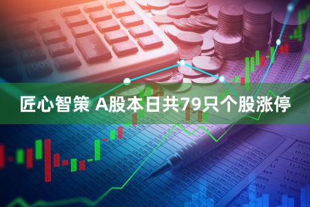 匠心智策 A股本日共79只个股涨停