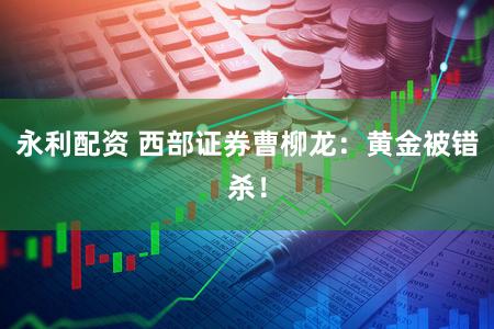 永利配资 西部证券曹柳龙：黄金被错杀！