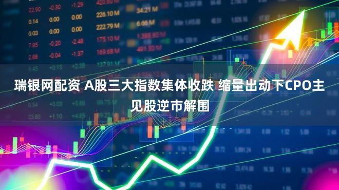 瑞银网配资 A股三大指数集体收跌 缩量出动下CPO主见股逆市解围