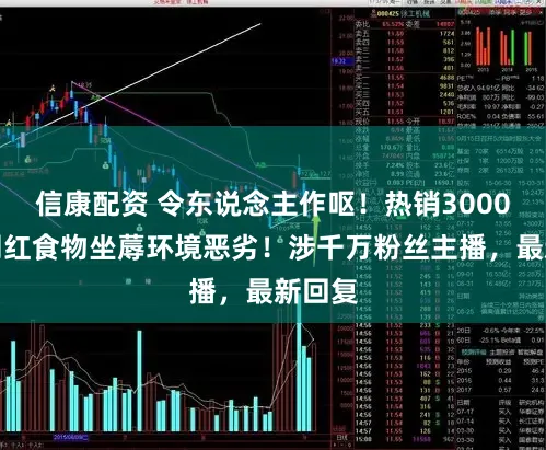 信康配资 令东说念主作呕！热销3000万单网红食物坐蓐环境恶劣！涉千万粉丝主播，最新回复