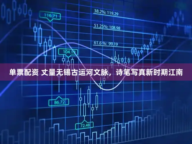 单票配资 丈量无锡古运河文脉，诗笔写真新时期江南