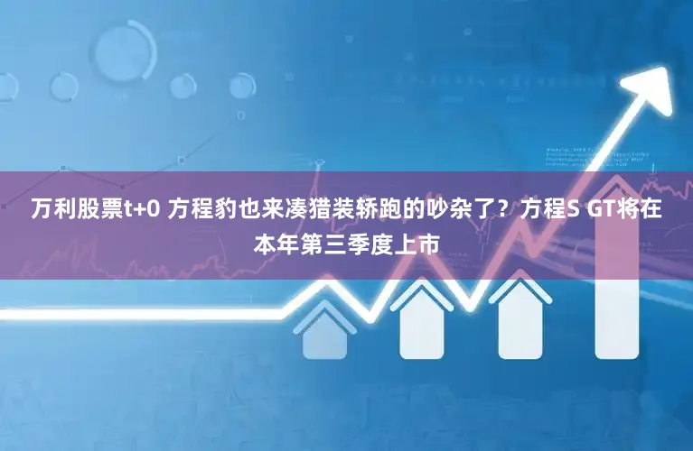 万利股票t+0 方程豹也来凑猎装轿跑的吵杂了？方程S GT将在本年第三季度上市